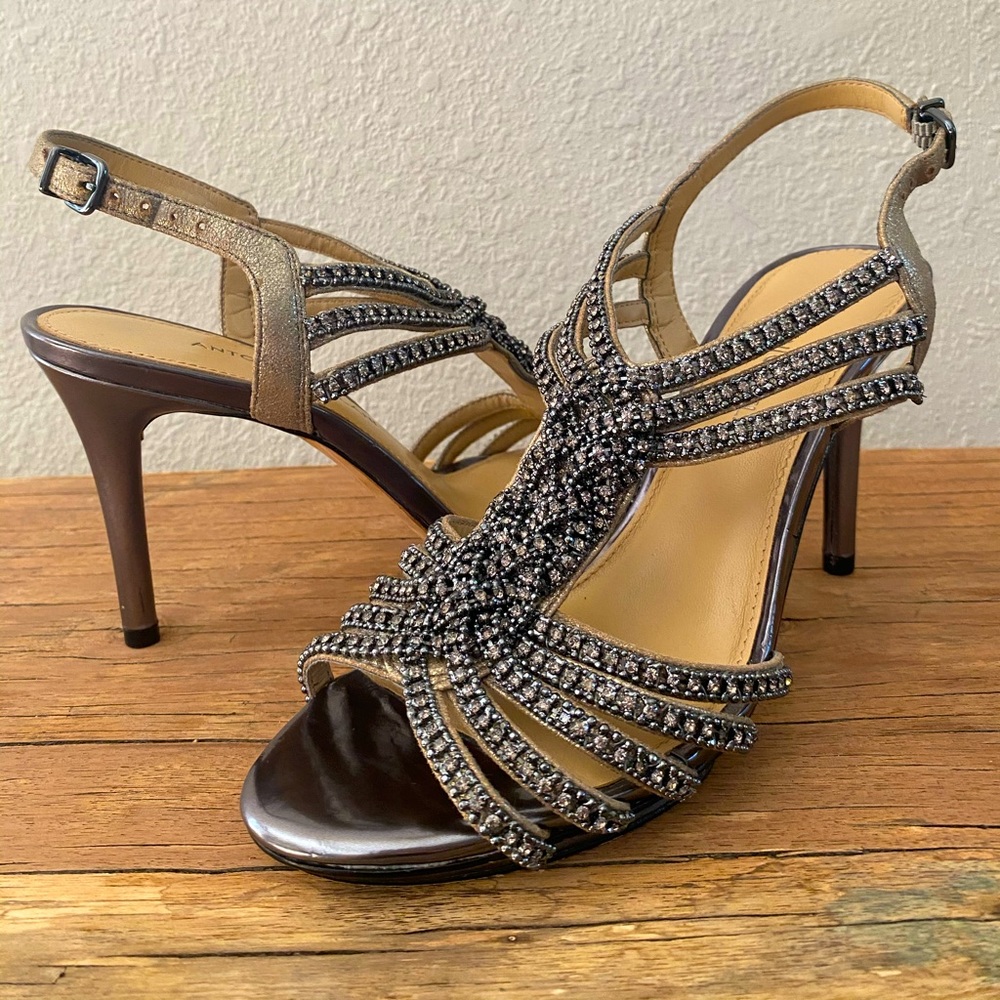 Antonio Melani rhinestone heels